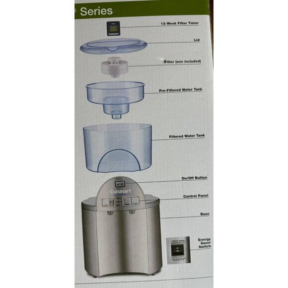 Cuisinart CleanWater 2-Gallon Countertop Filtration System WCH-1500 - Picture 7 of 10